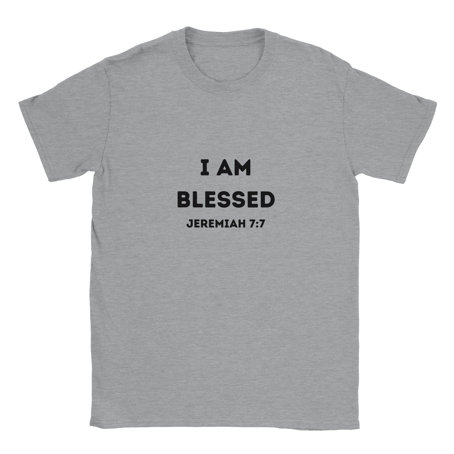 I am Blessed Men’s Christian T-shirt