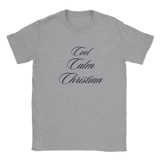 Cool Calm Christian Men's T-Shirt