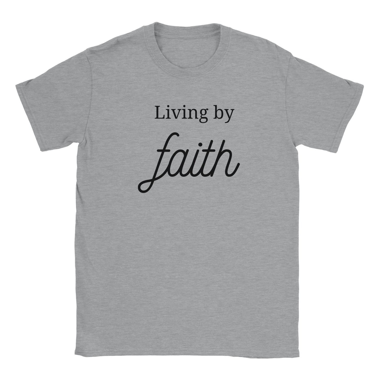 Living by faith Men's T-Shirt