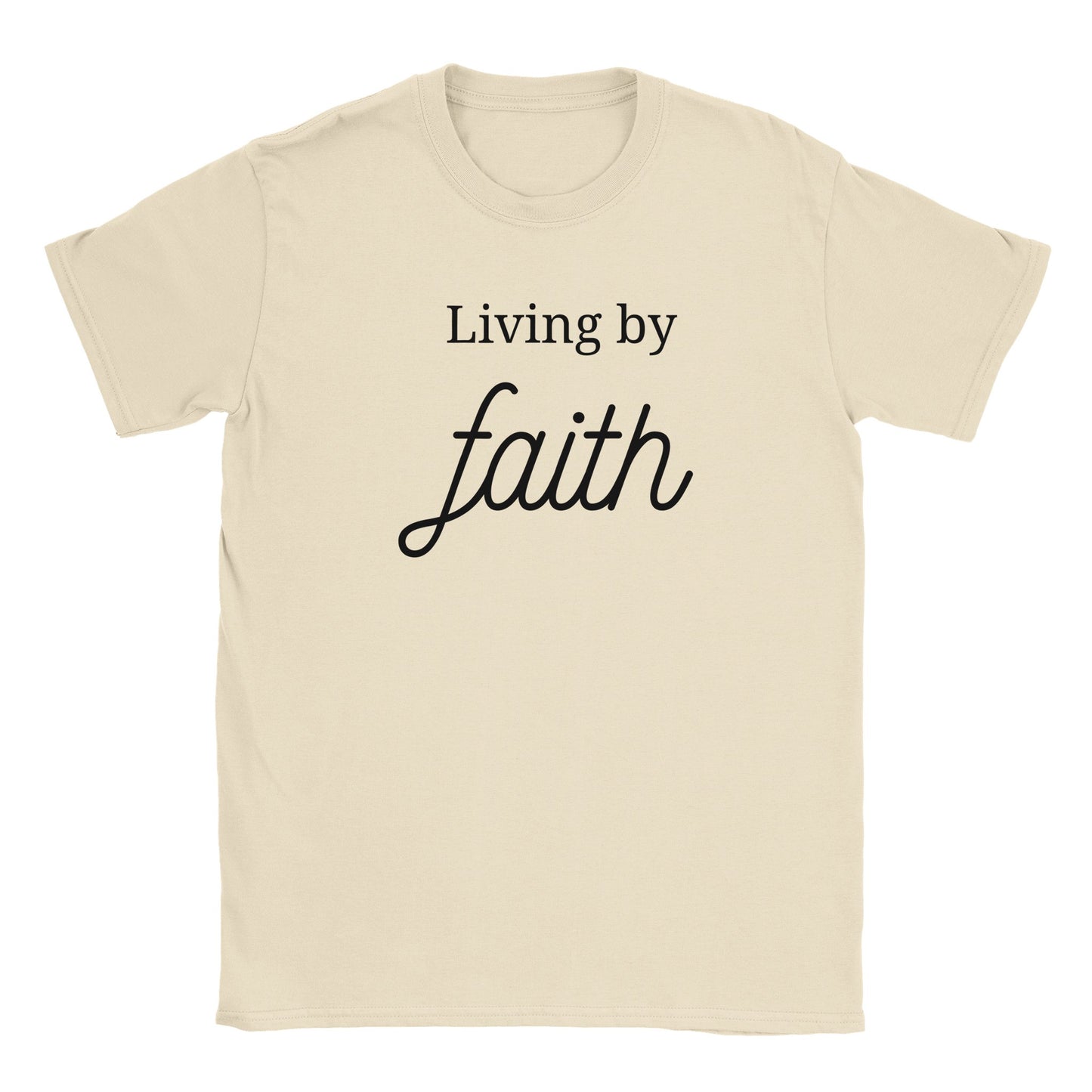 Living by faith Men's T-Shirt