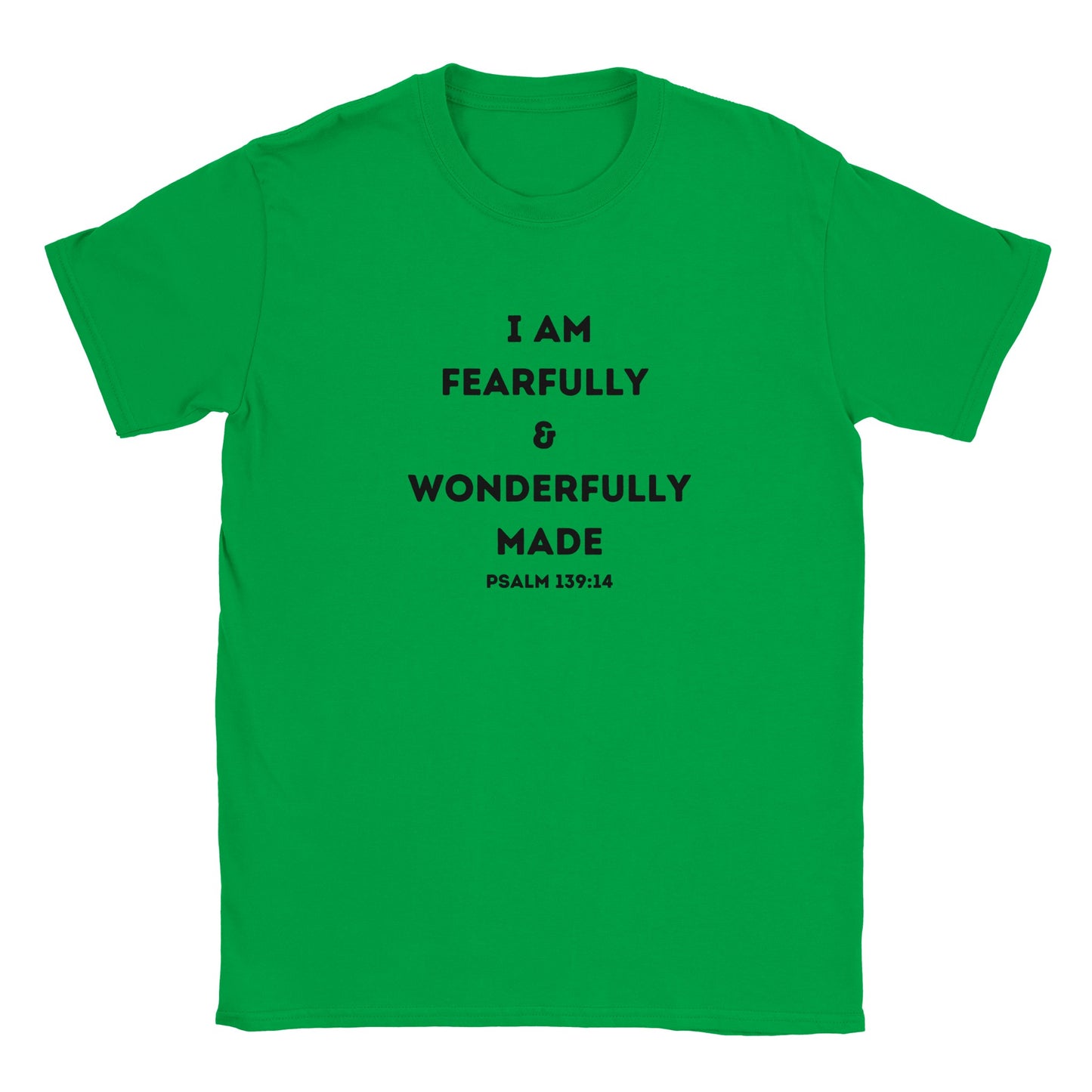 I am Fearfully & Wonderfully Made Men’s Crewneck T-shirt