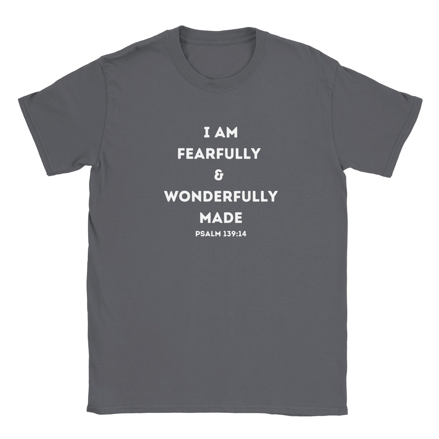 I am Fearfully & Wonderfully Made Men’s Crewneck T-shirt