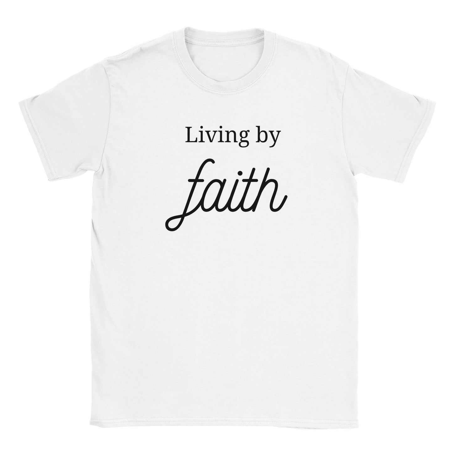 Living by faith Men's T-Shirt