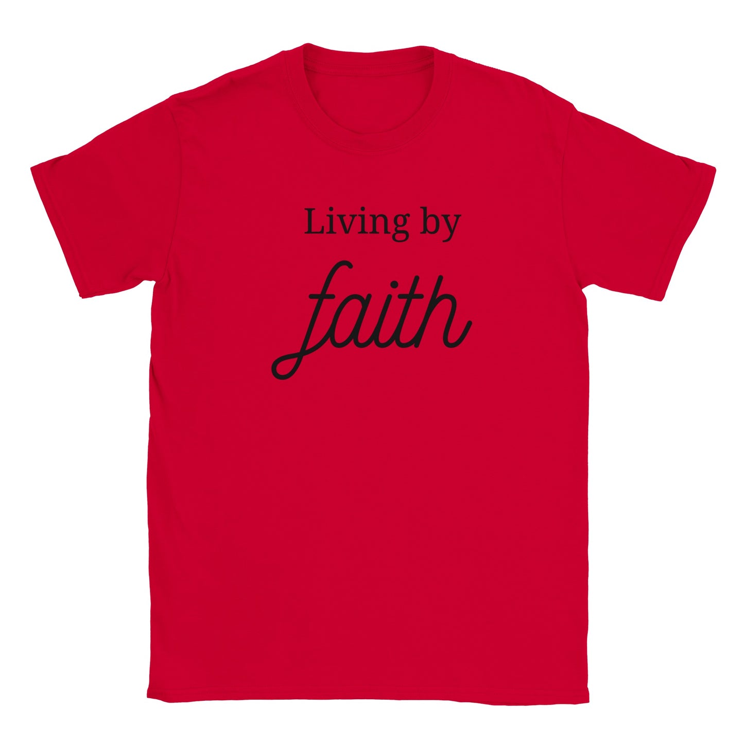 Living by faith Men's T-Shirt