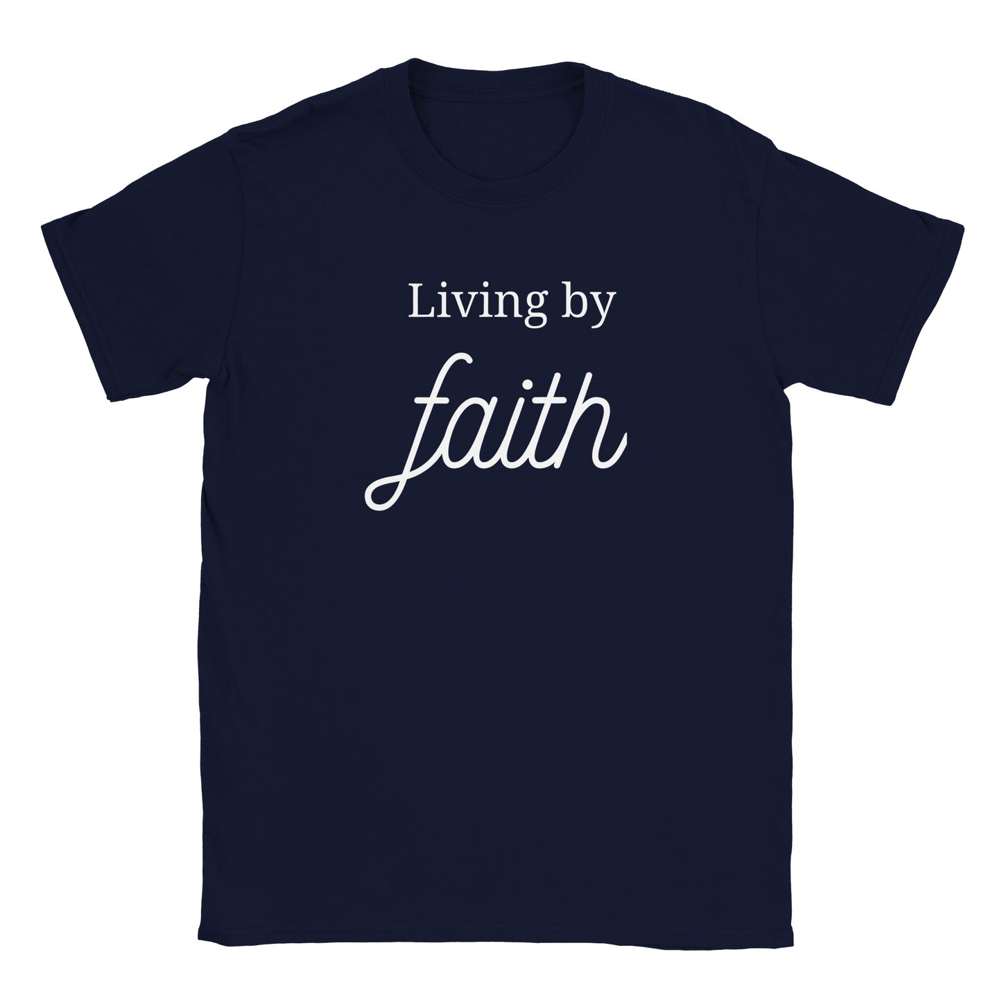 Living by faith Men's T-Shirt