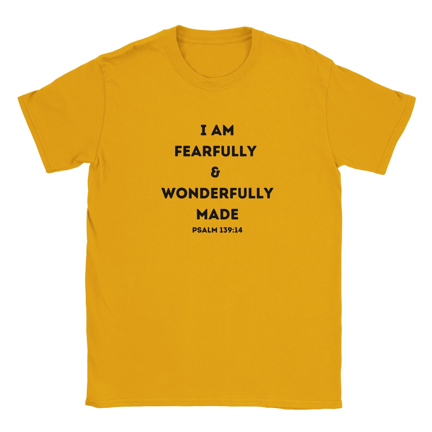 I am Fearfully & Wonderfully Made Men’s Crewneck T-shirt